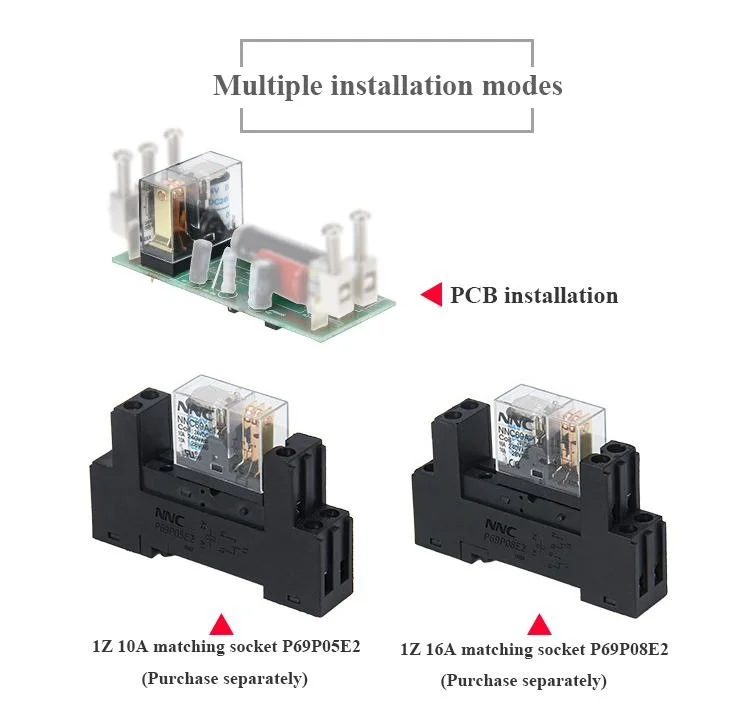 PCB Relay NNC69A-1Z (JQX-14FC-1Z) Used in Modular Electrical Control